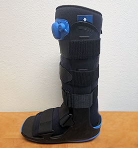 pneumatic walking boot